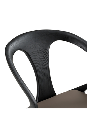 Black Ash Dining Chair | OROA Modern Campbell | Oroa.com