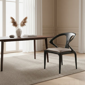   Black Ash Dining Chair | Oroa.com