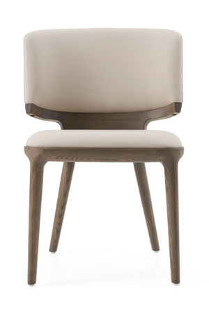 Gray Leatherette Dining Chairs (2) | OROA Modern Stanley | Oroa.com