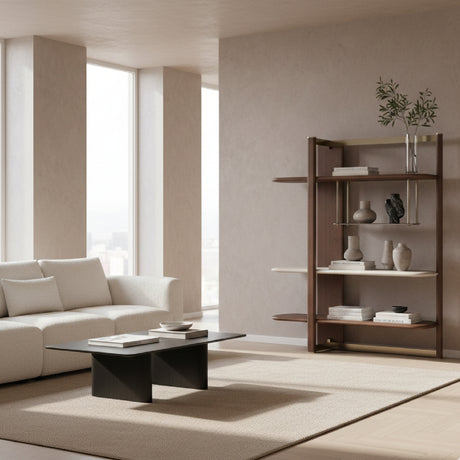 Tea Glass Bookshelf | OROA Modern Denali | Oroa.com