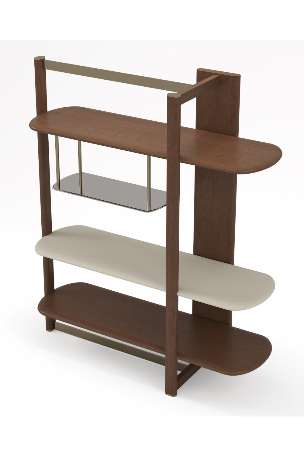 Tea Glass Bookshelf | OROA Modern Denali | Oroa.com