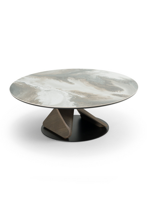 Marbled Ceramic Coffee Table Set (2) | OROA Modern Schiff | Oroa.com