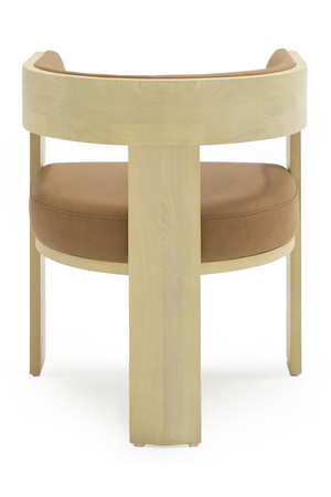 Natural Ash Curved Dining Chair | OROA Modern Osaka | Oroa.com