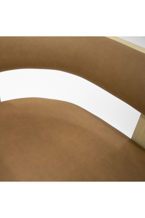 Natural Ash Curved Dining Chair | OROA Modern Osaka | Oroa.com