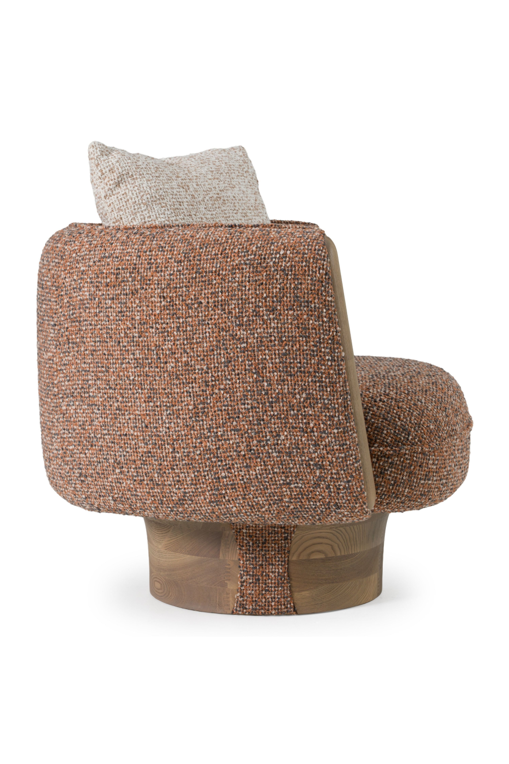 Multicolored Boucle Accent Chair | OROA Modern Raywood