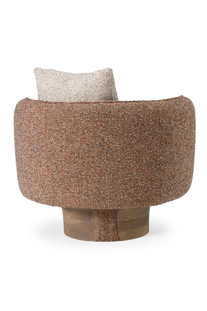 Multicolored Boucle Accent Chair | OROA Modern Raywood