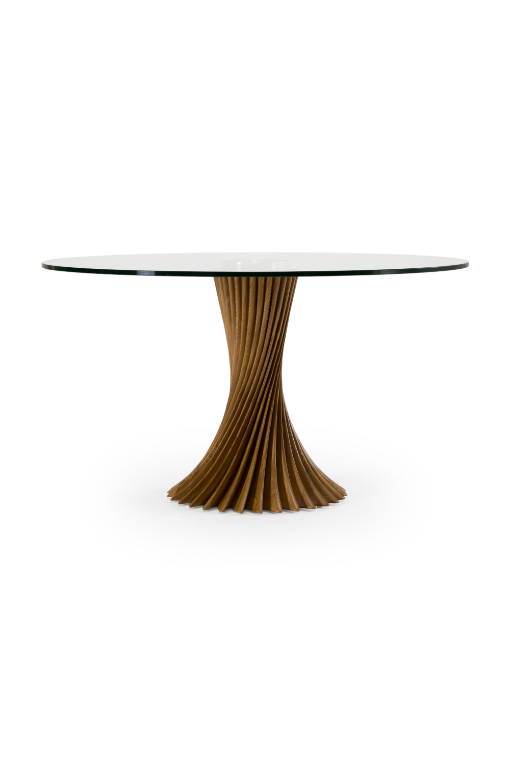 Twisted Wooden Base Dining Table | OROA Modern Ocasio | Oroa.com