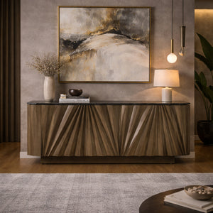   Gray Ash Wood Sideboard | Oroa.com