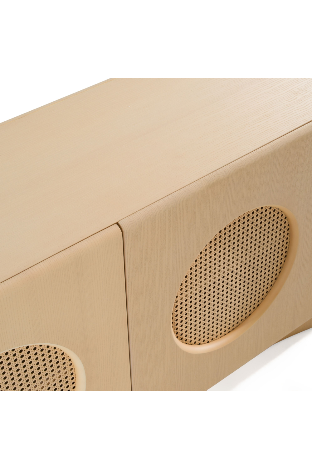Natural Ash Rattan Sideboard | OROA Modern Osaka | Oroa.com