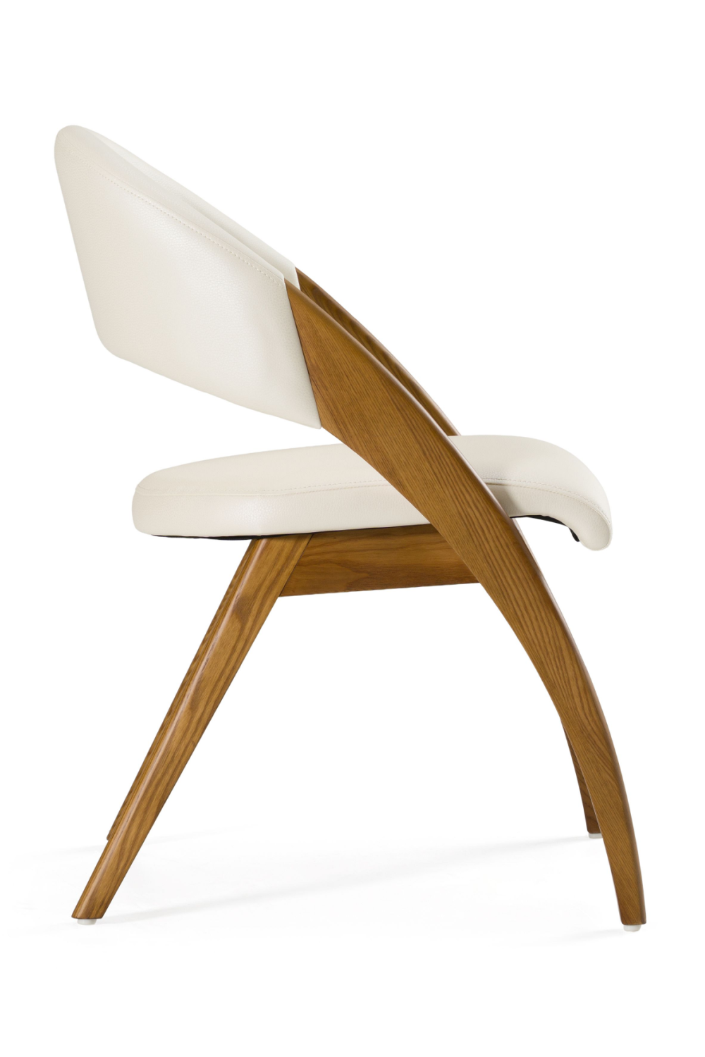 Ash Framed Cream Dining Chair | OROA Modern Lucas | Oroa.com