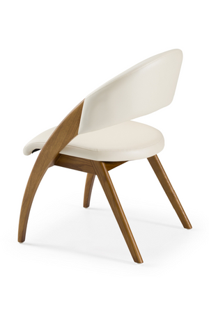Ash Framed Cream Dining Chair | OROA Modern Lucas | Oroa.com