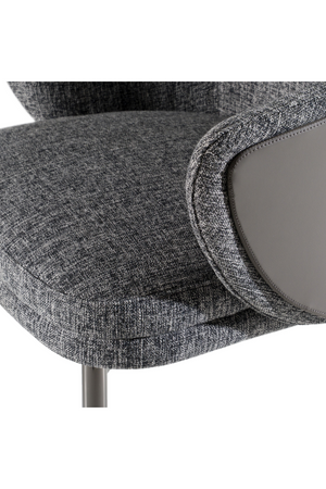 Gray Fabric Dining Chair | OROA Modern Cora | Oroa.com