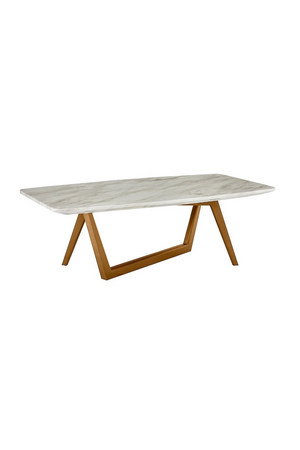 White Ceramic Coffee Table | OROA Modern James | Oroa.com