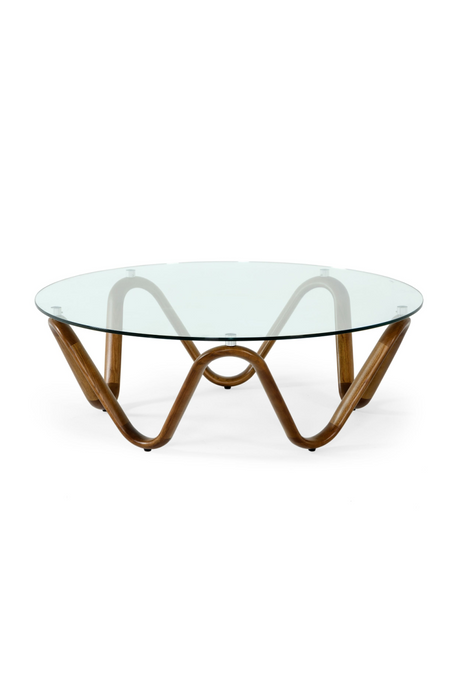 Glass Round Coffee Table | OROA Modern Lassen | Oroa.com