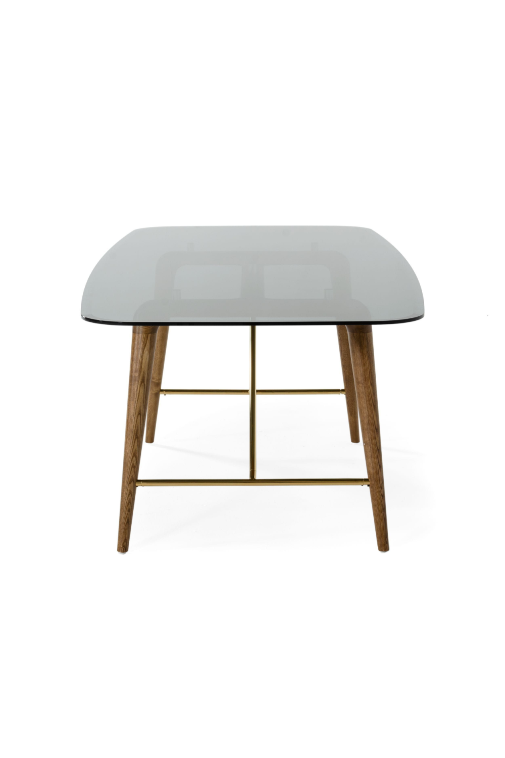 Smoked Glass Dining Table L | OROA Modern Kipling | Oroa.com