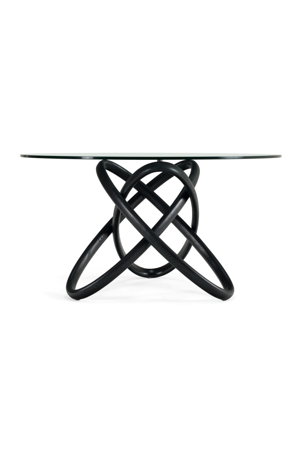 Intertwined Black Base Dining Table | OROA Modern Mason | Oroa.com