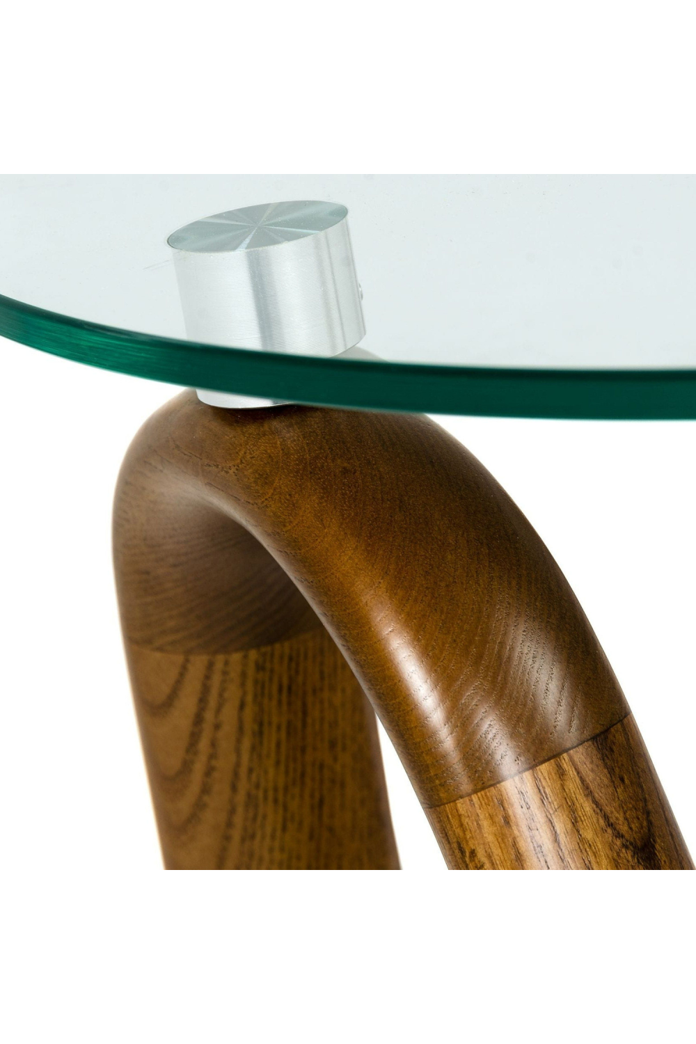 Glass Round End Table | OROA Modern Lassen | Oroa.com