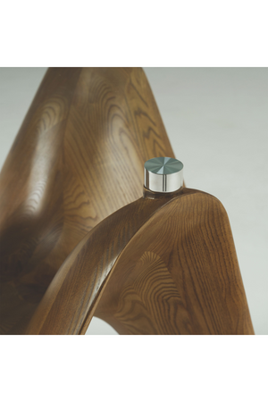 Round Tempered Glass Dining Table | OROA Modern Seguin | Oroa.com