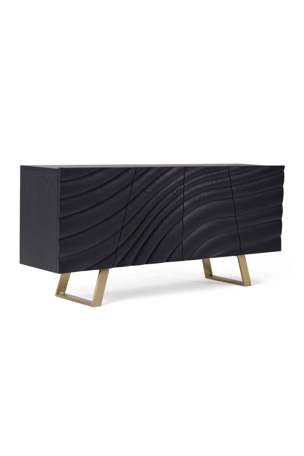 Wave Patterned Ash Sideboard | OROA Modern Finley | Oroa.com