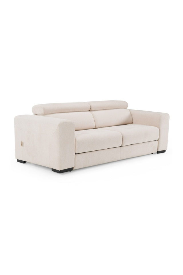 Cream Fabric Sofa Bed | OROA Modern Icon | Oroa.com