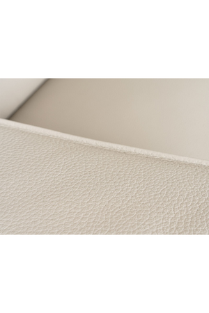 Gray Italian Leather Sofa | OROA Modern Soho | Oroa.com