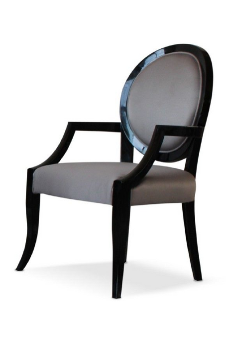 Oval-Back Dining Armchairs (2) | OROA Modern 307 | Oroa.com
