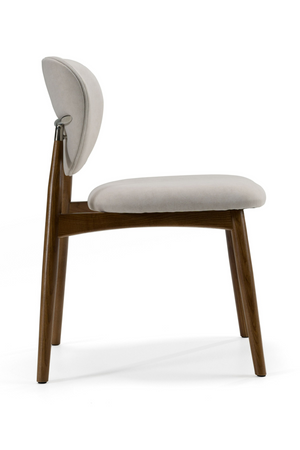 Walnut Framed Dining Chair | OROA Modern Savannah | Oroa.com