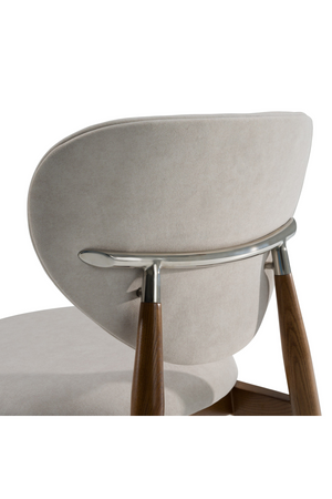 Walnut Framed Dining Chair | OROA Modern Savannah | Oroa.com