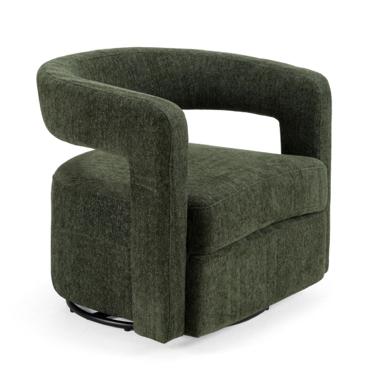   Green Swivel Accent Chair | Oroa.com