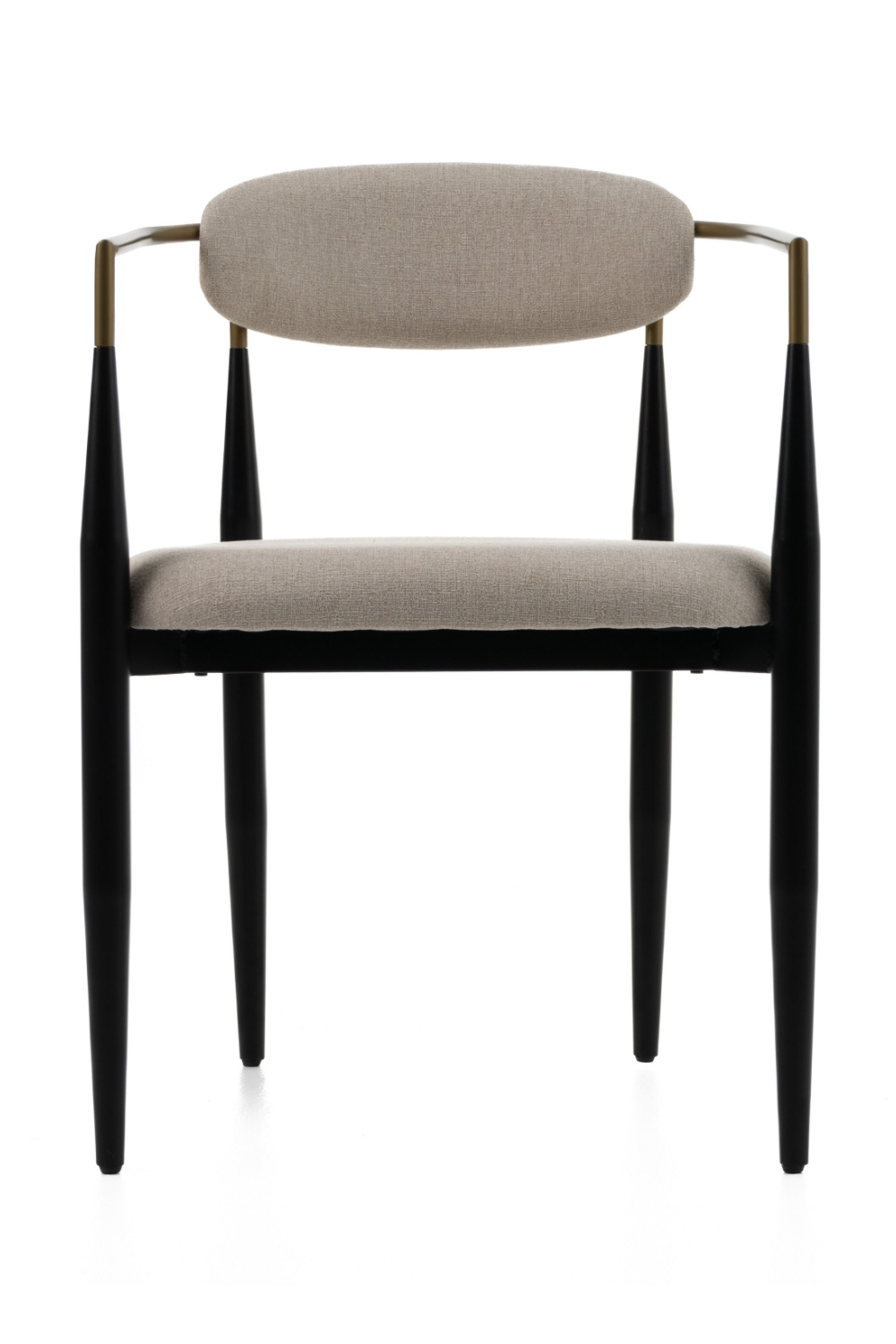 Gold-Armed Dining Chair | OROA Modern Buchtel | Oroa.com