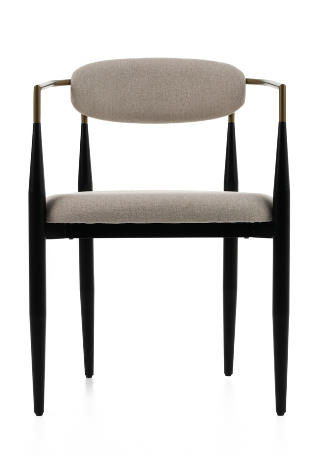 Gold-Armed Dining Chair | OROA Modern Buchtel | Oroa.com