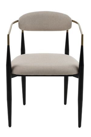Gold-Armed Dining Chair | OROA Modern Buchtel | Oroa.com
