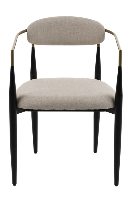 Gold-Armed Dining Chair | OROA Modern Buchtel | Oroa.com
