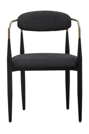 Gold-Armed Dining Chair | OROA Modern Buchtel | Oroa.com