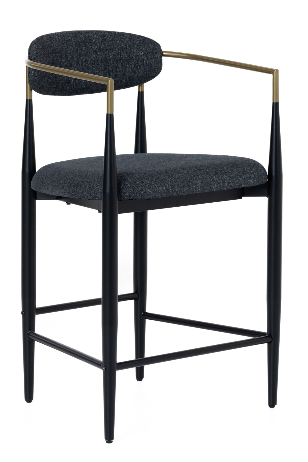Gold-Armed Counter Chair | OROA Modern Buchtel | Oroa.com