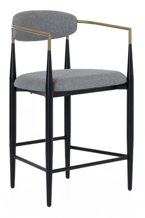 Gold-Armed Counter Chair | OROA Modern Buchtel | Oroa.com