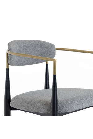 Gold-Armed Counter Chair | OROA Modern Buchtel | Oroa.com