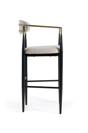 Gold Armed Bar Chair | OROA Modern Buchtel | OROA