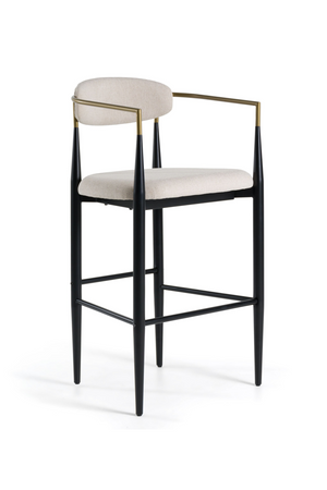 Gold Armed Bar Chair | OROA Modern Buchtel | OROA