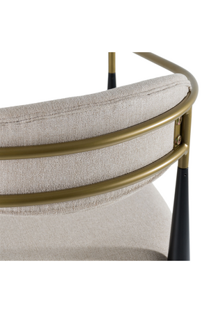 Gold Armed Bar Chair | OROA Modern Buchtel | OROA