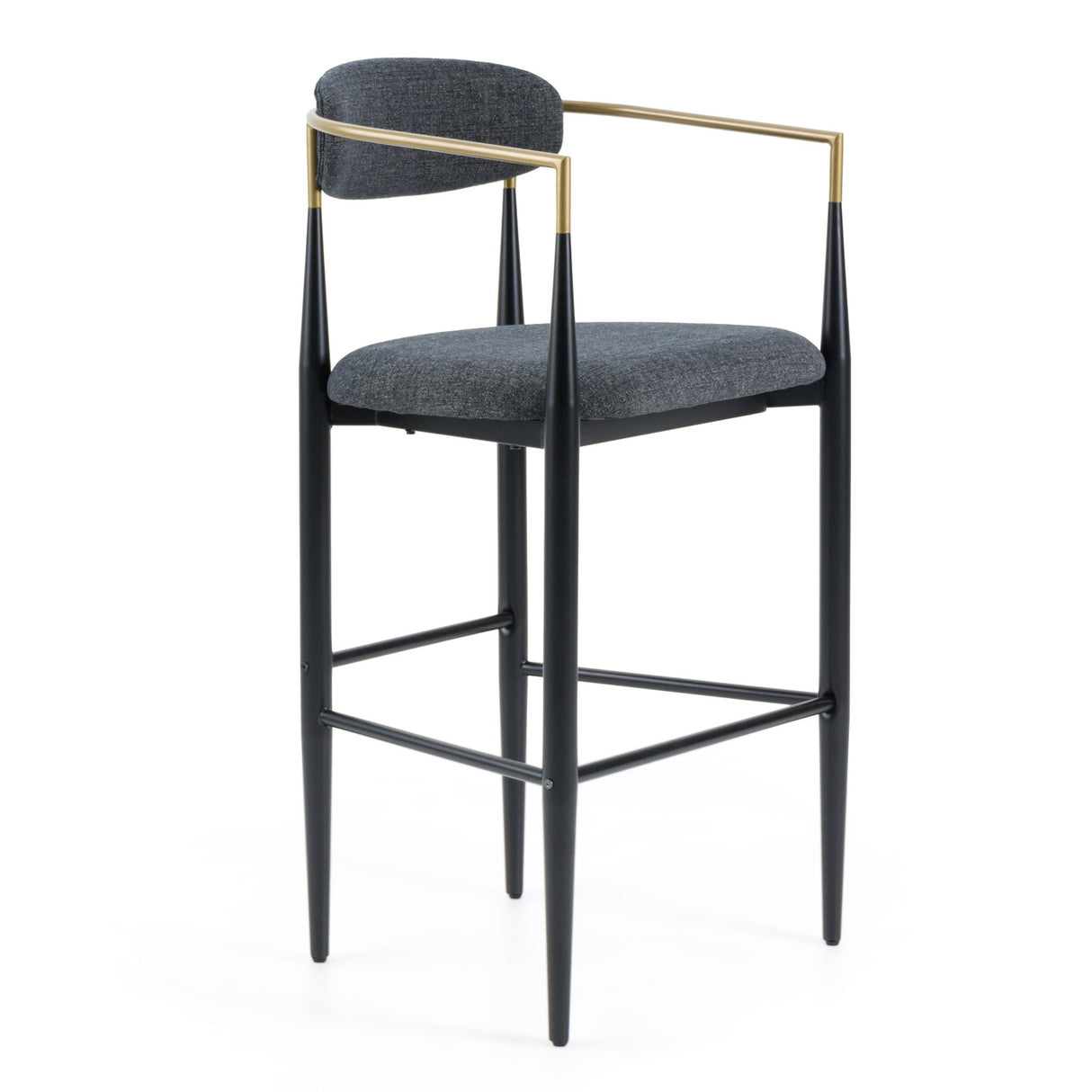   Gold Armed Bar Chair | Oroa.com