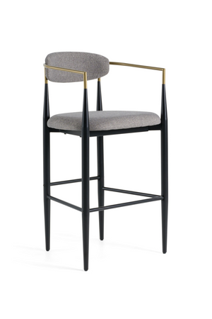 Gold Armed Bar Chair | OROA Modern Buchtel | OROA