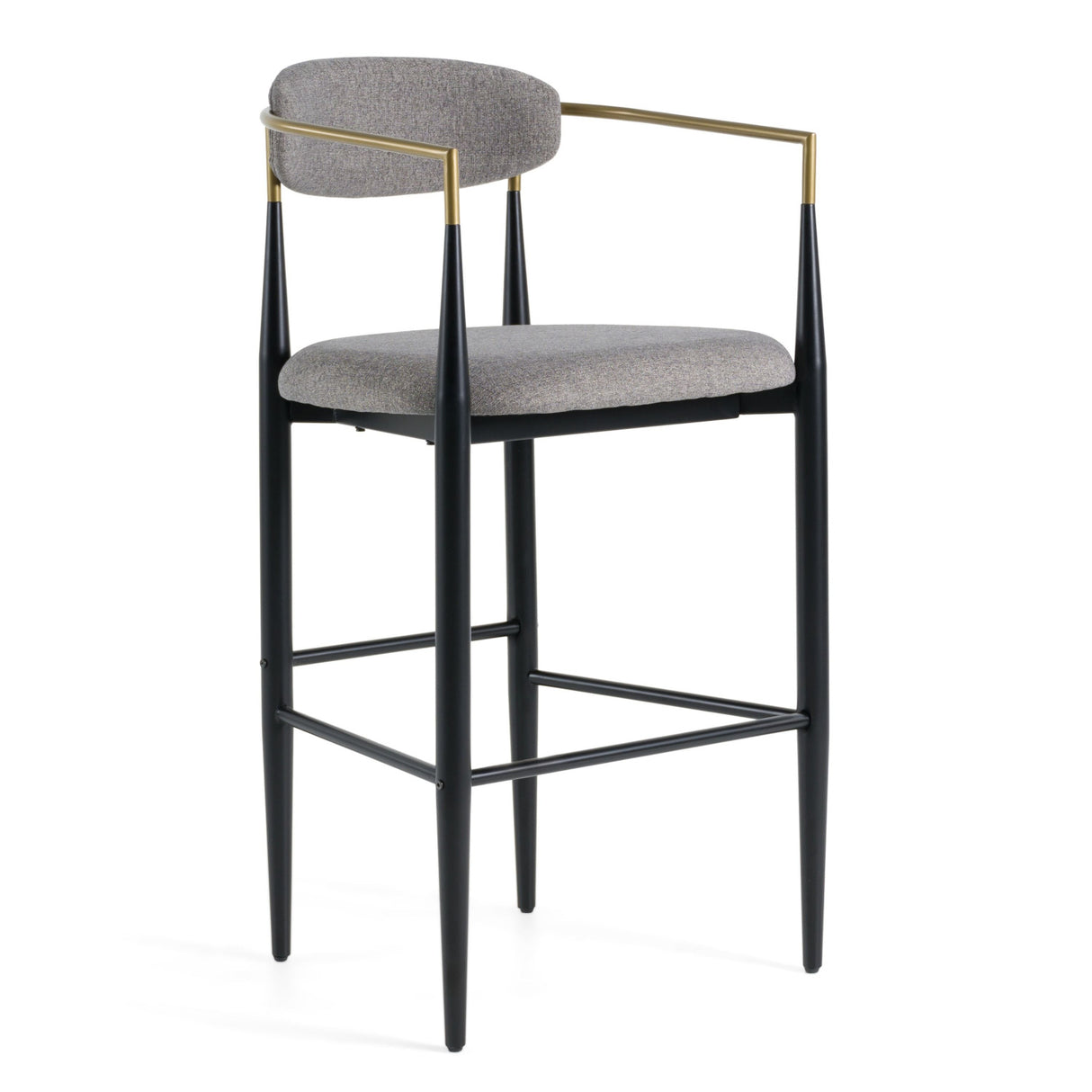   Gold Armed Bar Chair | Oroa.com
