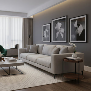   Round Wooden 2-Layer End Table | Oroa.com