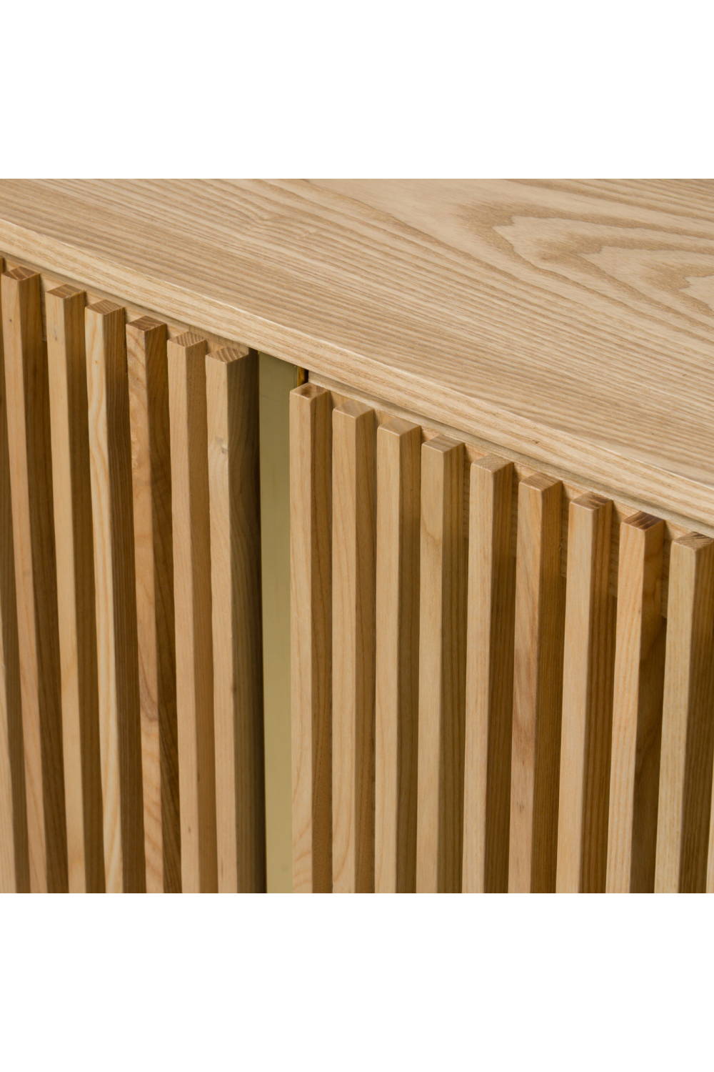 Slatted Natural Ash Sideboard | OROA Modern Sandy | Oroa.com
