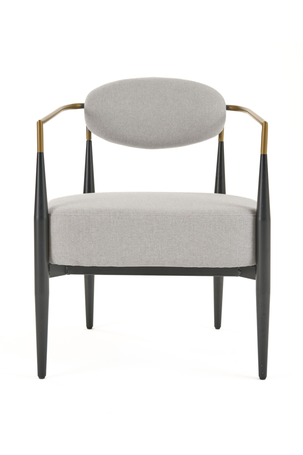 Gold-Armed Accent Chair | OROA Modern Liberty | Oroa.com