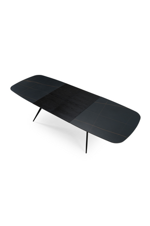 Black Ceramic Extendable Dining Table | OROA Modern Suzie | Oroa.com