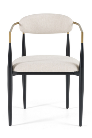 Gold-Armed Dining Chair | OROA Modern Buchtel | Oroa.com