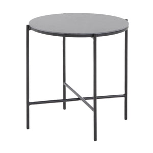  Black Ceramic End Table | Oroa.com