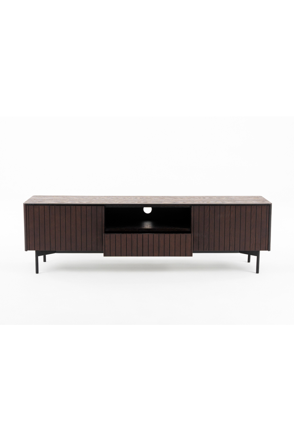 Smoked Ash TV Stand | OROA Modern Calhoun | Oroa.com
